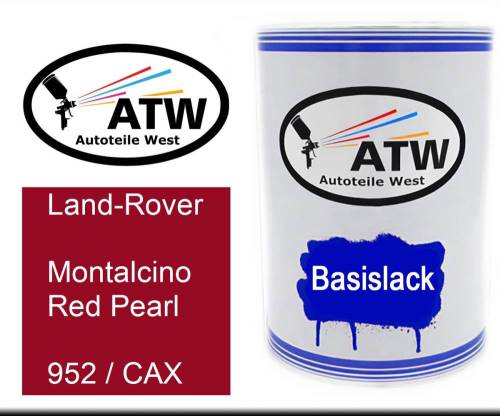 Land-Rover, Montalcino Red Pearl, 952 / CAX: 500ml Lackdose, von ATW Autoteile West.